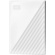 Western Digital My Passport USB 3.2 Gen 1 External Hard Drive (1TB, White)