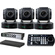 BirdDog Studio Bundle (3x Black PTZ) w/ Telestream Wirecast Gear 420 & BONUS Netgear M4250 Switch