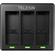 TELESIN 3 Slots Battery Charger With 2 Pcs Full Decoded Batteries Set For Gopro Hero 9/10/11/12
