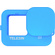 TELESIN Protective Silicone Case with Lanyard for GoPro HERO 9/10/11/12 (Blue)