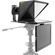Ikan Professional 19" High-Bright Teleprompter with Talent Monitor Kit (SDI/HDMI)