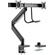 Brateck 17"-32" Dual Monitor Gas Spring Arm With Built-In Docking