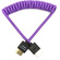 Kondor Blue Gerald Undone Full HDMI Cable 30-60cm (12"-24") Coiled (Purple MK1)