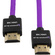 Kondor Blue Gerald Undone MK2 Full HDMI Straight Braided Cable 40cm (16") (Purple)