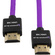 Kondor Blue Gerald Undone MK2 Full HDMI Straight Braided Cable 45cm (18") (Purple)