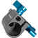 Kondor Blue 5/8" Baby Pin Spigot Receiver to NATO Clamp Adapter (Space Gray)