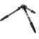 3 Legged Thing Legends Jay Carbon Fibre Travel Tripod Legs with Quick Leveling Base (Darkness)