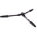 3 Legged Thing Legends Jay Carbon Fibre Travel Tripod Legs with Quick Leveling Base (Darkness)