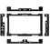 ANDYCINE Monitor Cage with HDMI Cable Clamp for C6/C6S and FeelWorld LUT6/LUT6S