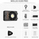 Zhiyun MOLUS X100 Bi-Colour Pocket COB Monolight (Pro Kit)
