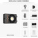 Zhiyun-Tech MOLUS X100 Bi-Colour Pocket COB Monolight (Combo Kit)