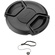 Sensei 46mm Center Pinch Snap-On Lens Cap and Cap Keeper Lens Cap Holder Kit