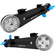 Kondor Blue Rosette Adjustable Length Extension Arm Set (Raven Black, Right and Left)