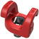 Kondor Blue Mondo Ties Cable Management Clips (Red, 10-Pack)