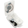 Bubblebee Industries Mic Accessory Case for Lavalier Microphones (2-Pack)
