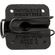 Bubblebee Industries Lav Concealer for Sennheiser MKE-2 (Black)
