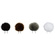 Bubblebee Industries Windbubbles United Furry Windbubbles for Lav Mics 3 to 4mm (4-Pack)