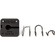 Bubblebee Industries Lav Concealer for Sony ECM-77 (Black)