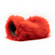 Bubblebee Industries Spacer Bubble Windshield & Fur System for Shotgun Mics (Red, XS/Big Mount)