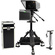 Ikan 19" SDI Teleprompter with Talent Monitor, Pedestal & Dolly Turnkey Kit