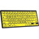LogicKeyboard LargePrint Black-on-Yellow Bluetooth Mini Keyboard (Windows, US English)