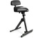 Gravity GFMSEAT1BR Height Adjustable Stool with Foot and Backrest