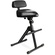 Gravity GFMSEAT1BR Height Adjustable Stool with Foot and Backrest