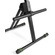 Gravity GFMSEAT1BR Height Adjustable Stool with Foot and Backrest