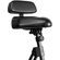 Gravity GFMSEAT1BR Height Adjustable Stool with Foot and Backrest