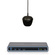 Biamp Devio SCR-25C & DCM-1 Ceiling Conferencing Bundle (Black)