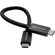 Kondor Blue USB-C 3.1 Gen 2 Cable (20cm, Raven Black)