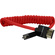 Kondor Blue Coiled Micro-HDMI to HDMI Cable (30 to 60cm, Cardinal Red)