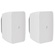 Audac ARES5A 2-Way Stereo Active Speaker System (White)