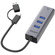 UNITEK Y-3088B 4-in-1 Ethernet Hub