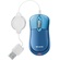 Belkin Retractable Travel Mouse - Blue