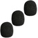BOYA BY-B05F Foam Windscreen for Lavalier Mic (3-Pack)