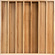 Avion Acoustics 1D Wooden QRD Quadratic Diffuser 600