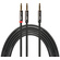 1010music 3.5mm to 2x 3.5mm Stereo Breakout Cable (1.4m)