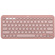 Logitech Pebble Keys 2 K380S Wireless Keyboard (Rose)