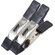 Kupo KCP-354-BK Steel A Clamp (Black, 2-Pack, 10cm)