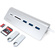 Satechi Aluminium USB Hub & Card Reader (Silver)