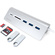 Satechi Aluminium USB Hub & Card Reader (Silver)