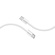 Promate EcoLine USB-C to USB-C Braided Cable (White, 1.2m)