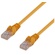 DYNAMIX Cat6 UTP Patch Lead - Slimline Snagless Molding (1m, Yellow)