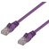 DYNAMIX Cat6 UTP Patch Lead - Slimline Snagless Molding (5m, Purple)
