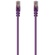 DYNAMIX Cat6 UTP Patch Lead - Slimline Snagless Molding (0.3m, Purple)