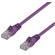 DYNAMIX Cat6 UTP Patch Lead - Slimline Snagless Molding (10m, Purple)