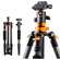 K&F Concept D225C2 Carbon Fibre Tripod with Arca-Type Ball Head and Monopod