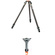 3 Legged Thing Legends Tommy 3-Section Carbon Fibre Hybrid Tripod Kit with 75mm Half Bowl Leveler