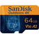 SanDisk 64GB Outdoors 4K UHS-I microSDXC Memory Card with SD Adapter